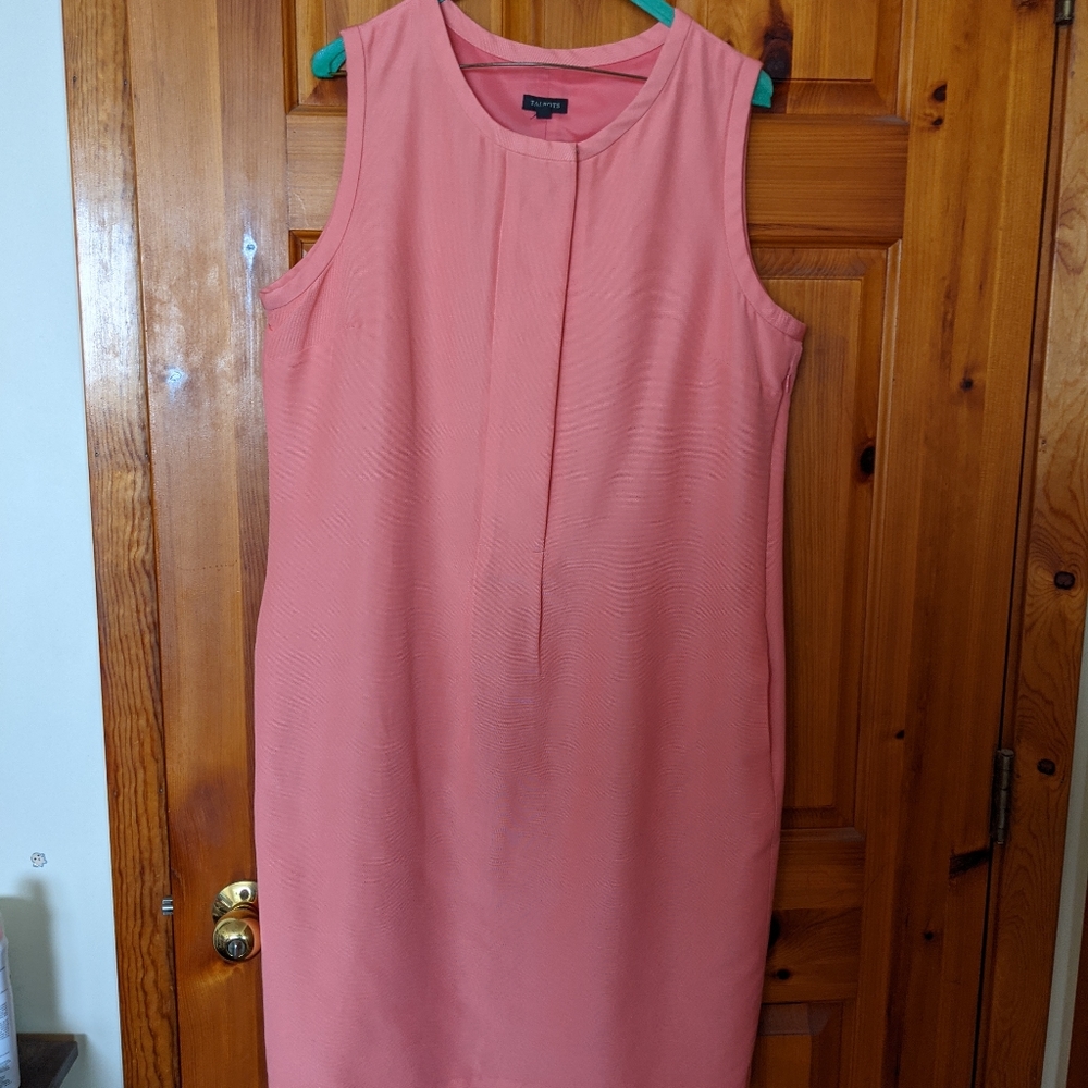 Talbots dress, light pink, size 16 misses